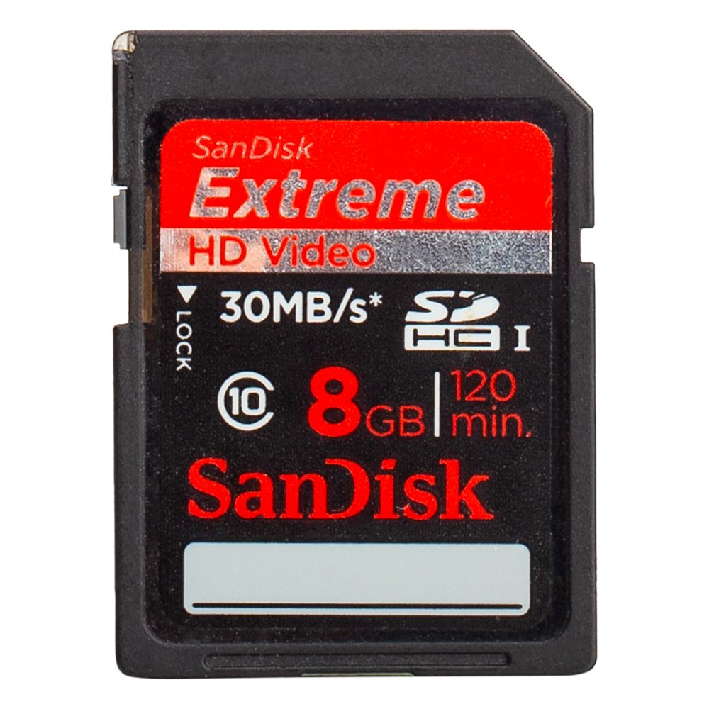 Sandisk SDHC 8GB Extreme 30MB/s