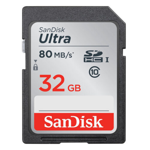 SanDisk Ultra SD Kaart 32GB 80MB/s