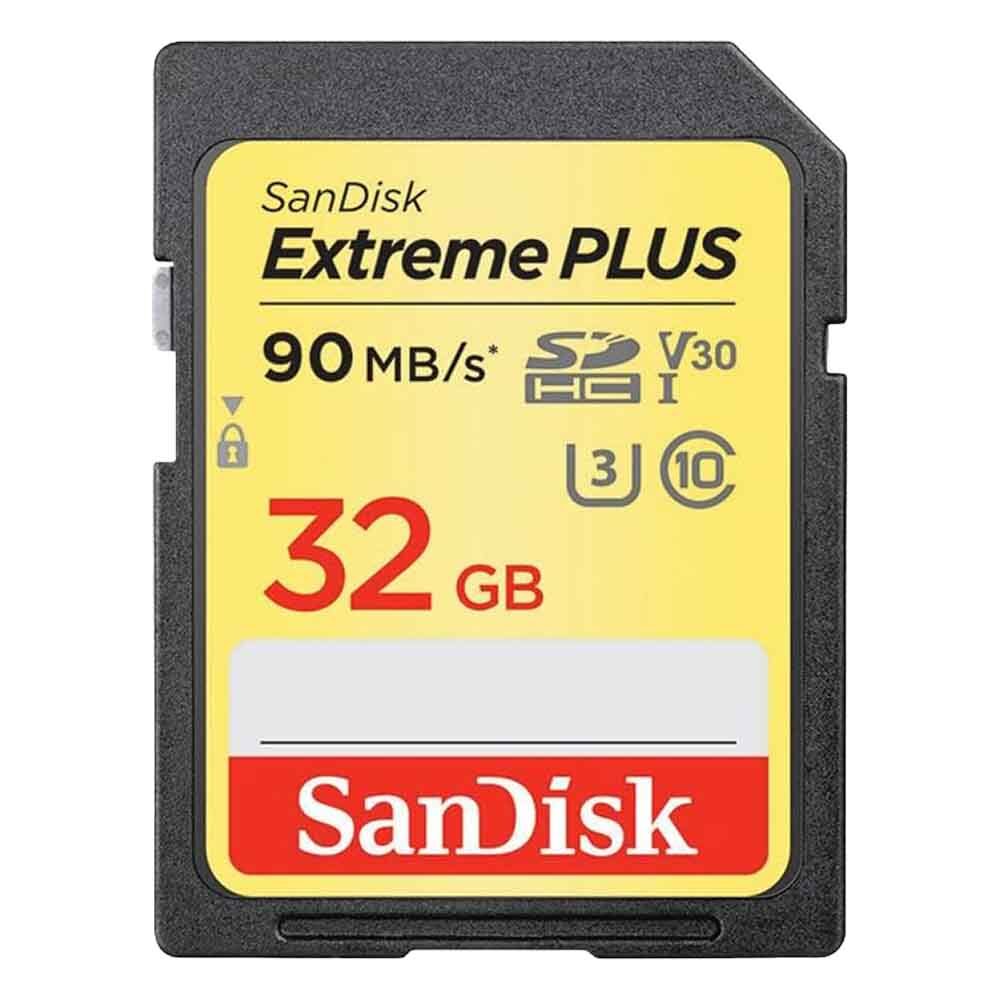 Sandisk Extreme 32GB SD Kaart 90mb/s