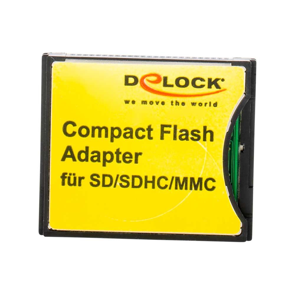 Delock Compact Flash Adapter for SD Memory Cards